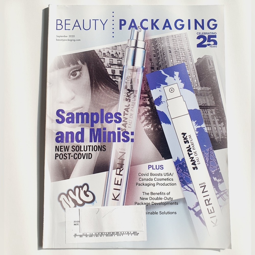 Beauty Packaging Magazine September, 2020 - Samples and Minis: New Solutions